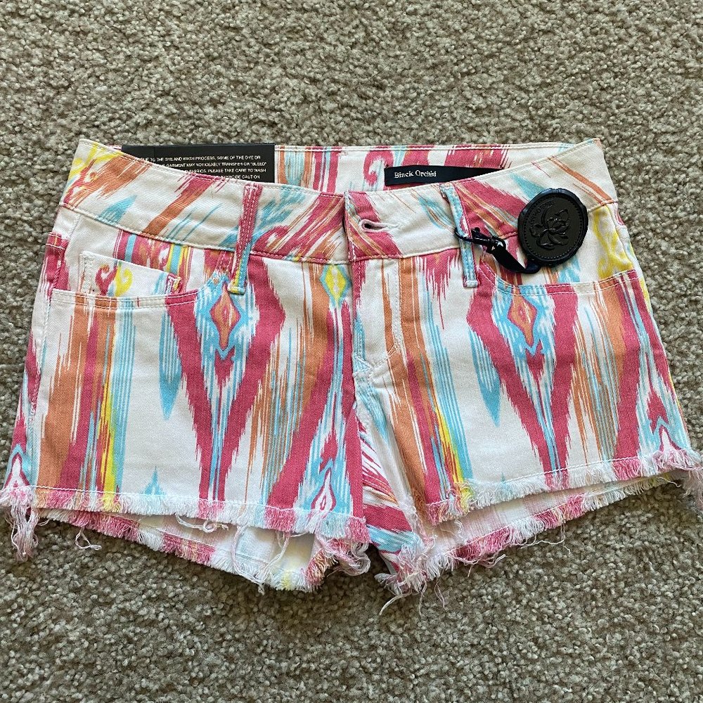 NWT Black Orchid Aztec Shorts